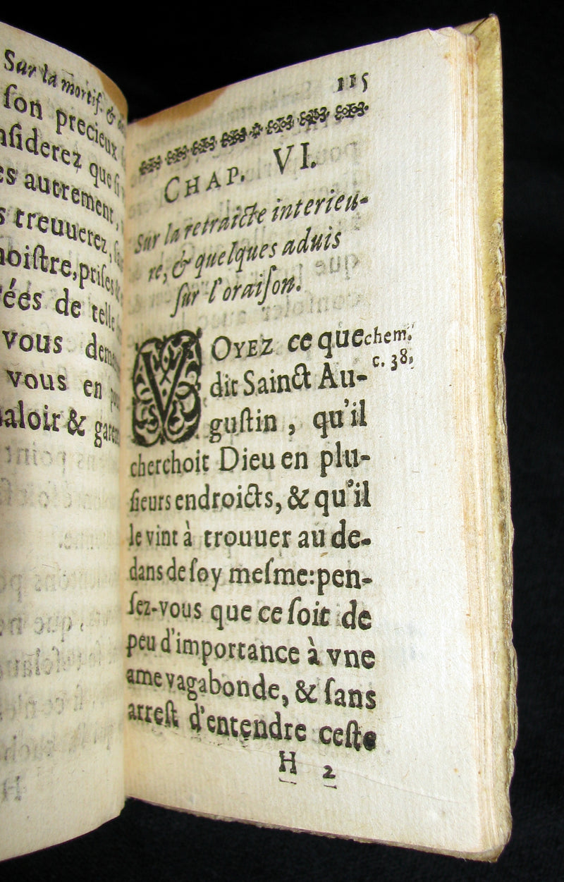 1650 Scarce French vellum Book - Saint Teresa of Ávila