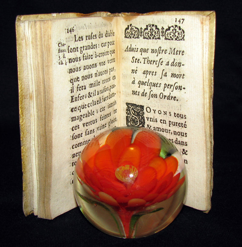 1650 Scarce French vellum Book - Saint Teresa of Ávila