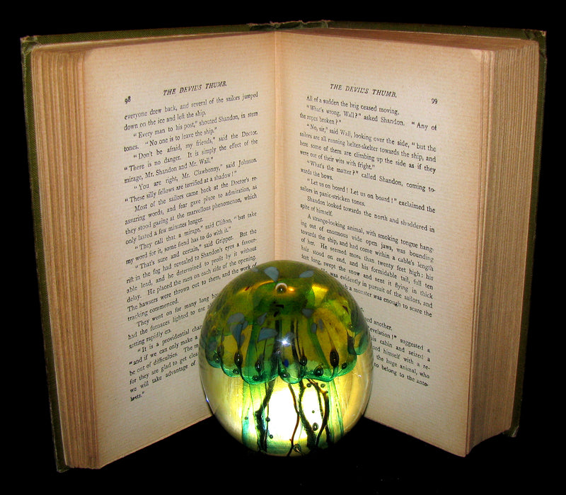 1890 Rare Book - Captain Hatteras - by Jules Verne