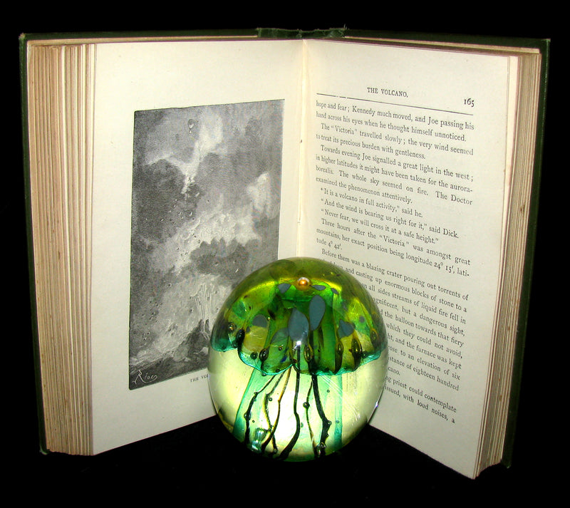 1899 Rare Victorian Book - JULES VERNE Five Weeks in a Balloon.