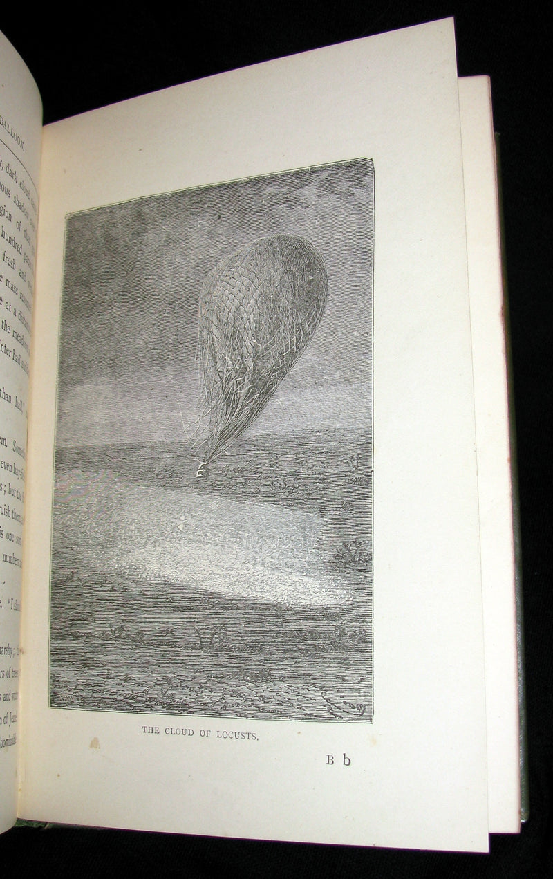 1899 Rare Victorian Book - JULES VERNE Five Weeks in a Balloon.
