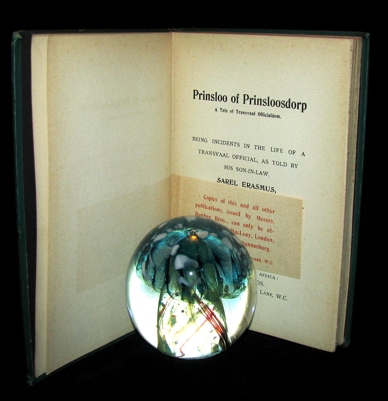 1899 Rare Africana Book - Prinsloo of Prinsloosdorp a tale of Transvaal officialdom