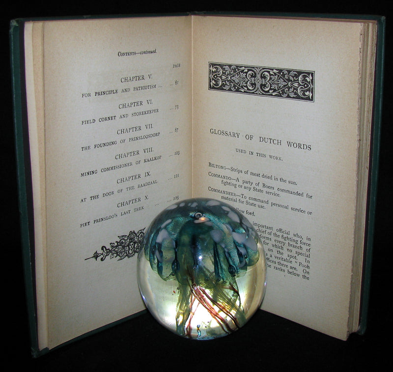 1899 Rare Africana Book - Prinsloo of Prinsloosdorp a tale of Transvaal officialdom