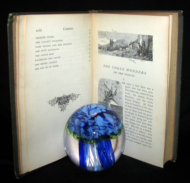 1885 Rare Book - Laboulaye's LAST FAIRY TALES - illustrated FIRST EDITION