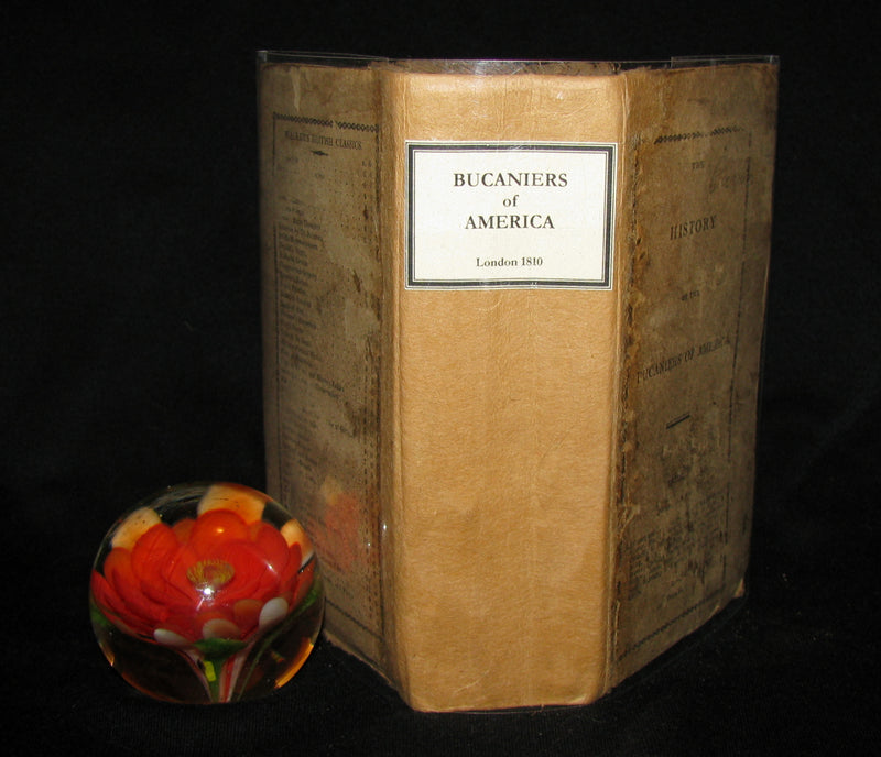 1810 Rare Book - Exquemelin - THE HISTORY OF THE BUCANIERS (BUCCANIERS) OF AMERICA - PIRATES