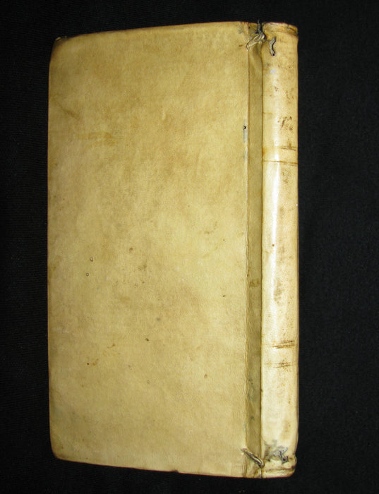 1647 Rare Latin Vellum Book -  The Satires of Decimus Junius Juvenalis, and of Aulus Persius Flaccus