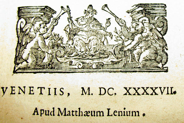 1647 Rare Latin Vellum Book -  The Satires of Decimus Junius Juvenalis, and of Aulus Persius Flaccus