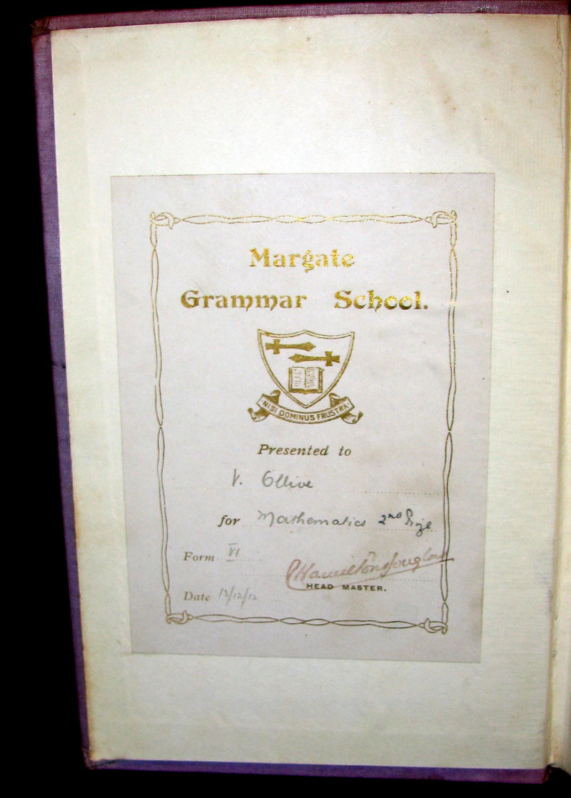 1910 Rare Illustrated Book - Abandoned being the second part of The Mysterious Island by Jules Verne