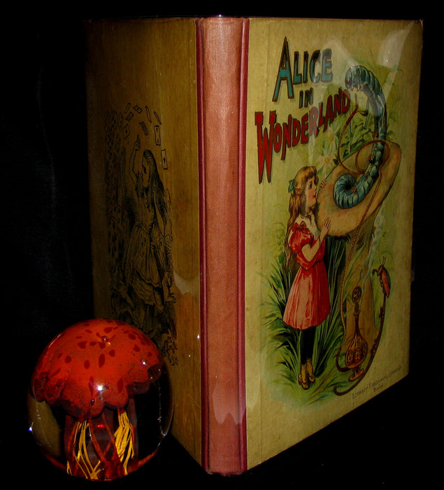 1898 Very Rare Victorian Book - Alice's Adventures in Wonderland published by Lothrop