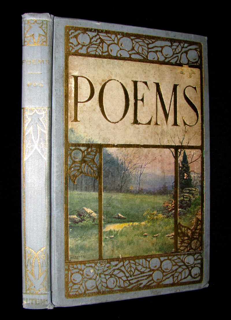1899 Rare Victorian Book - Poems by Edgar Allan POE (Altemus Edition)