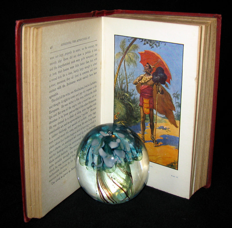 1900 Rare Book - Adventures of 3 Englishmen and 3 Russians in South Africa by Jules Verne