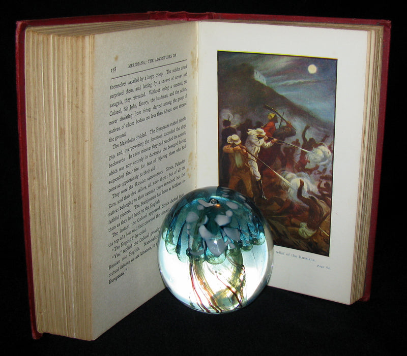 1900 Rare Book - Adventures of 3 Englishmen and 3 Russians in South Africa by Jules Verne