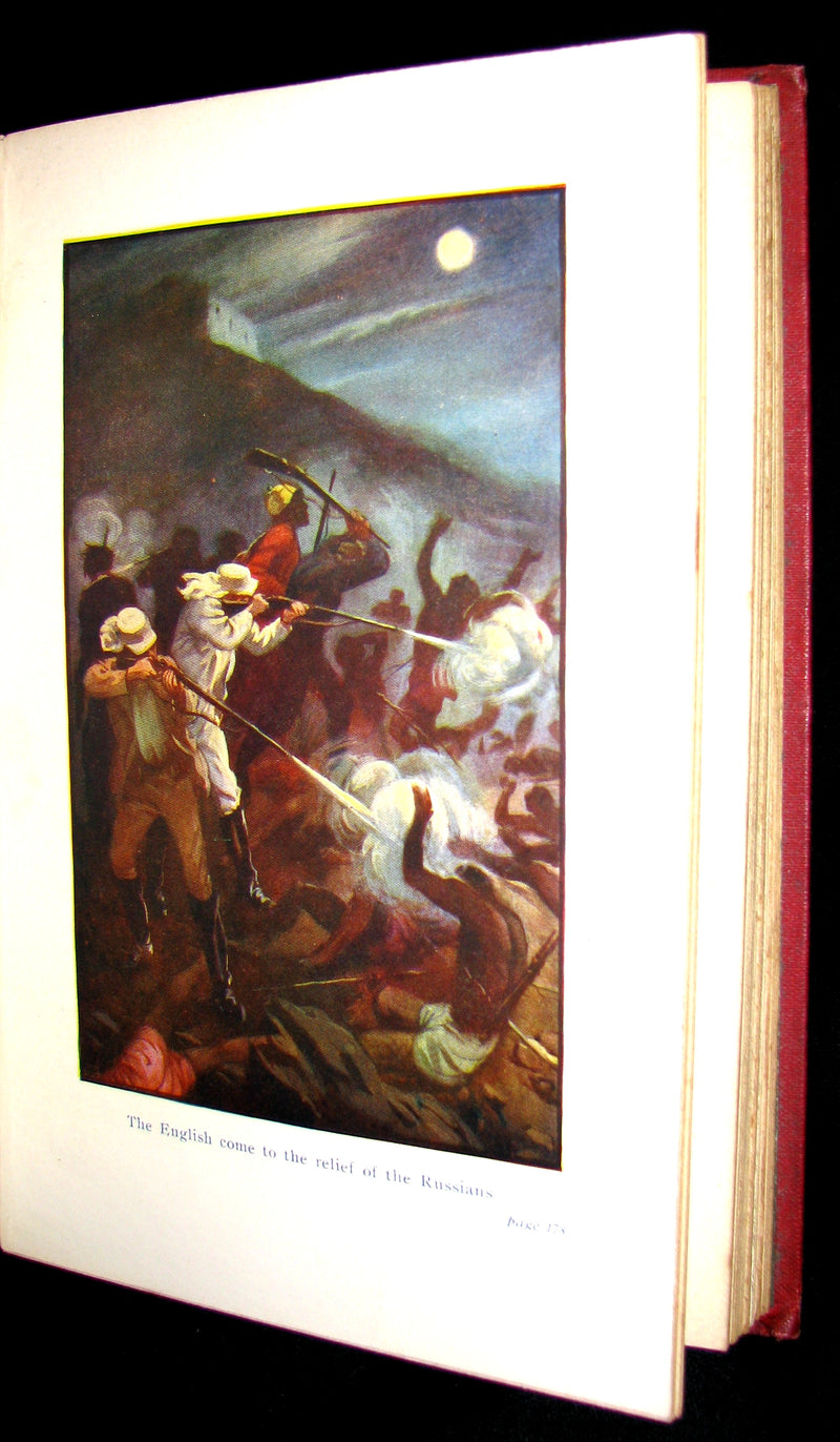 1900 Rare Book - Adventures of 3 Englishmen and 3 Russians in South Africa by Jules Verne