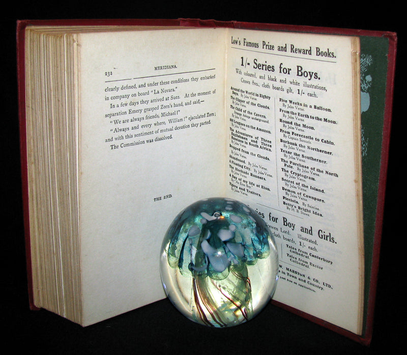 1900 Rare Book - Adventures of 3 Englishmen and 3 Russians in South Africa by Jules Verne