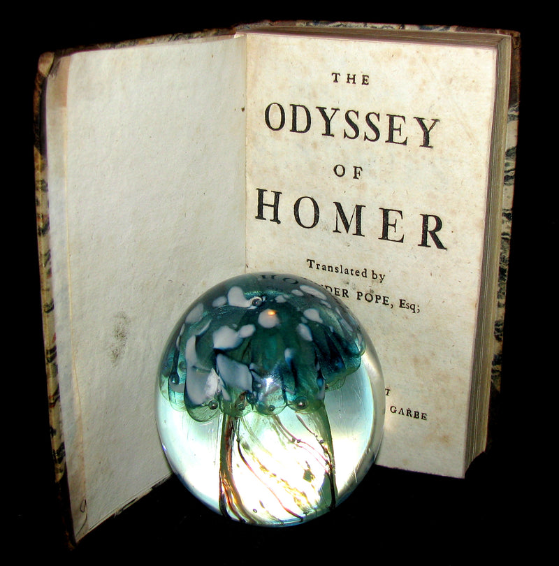 1776 Very Rare Book - The Odyssey of Homer translated in English by Alexander Pope, Esq.