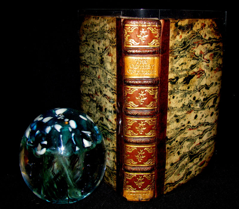 1776 Very Rare Book - The Odyssey of Homer translated in English by Alexander Pope, Esq.