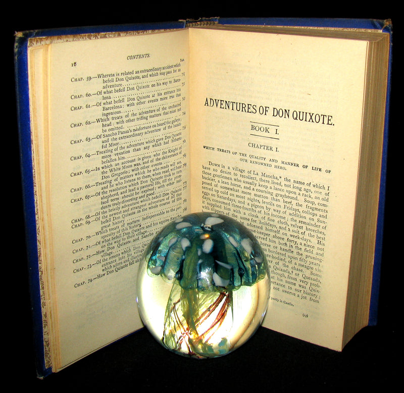 1880 Rare Victorian Book ~ Adventures of Don Quixote De La Mancha Illustrated