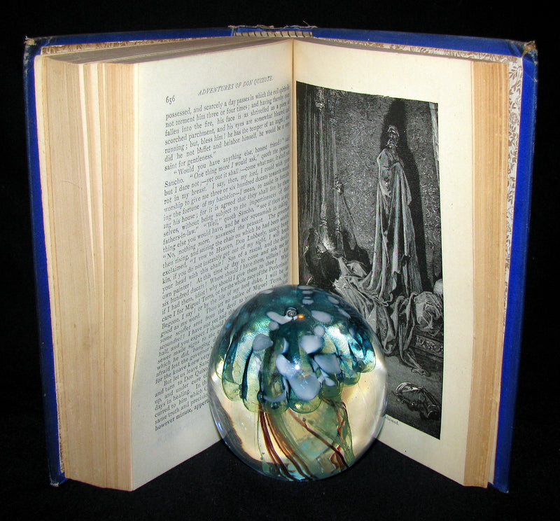 1880 Rare Victorian Book ~ Adventures of Don Quixote De La Mancha Illustrated