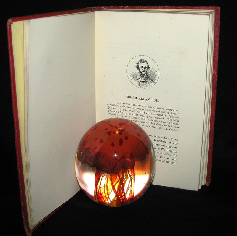 1859 Rare Book - The Poetical Works of EDGAR ALLAN POE with A Notice of his Life