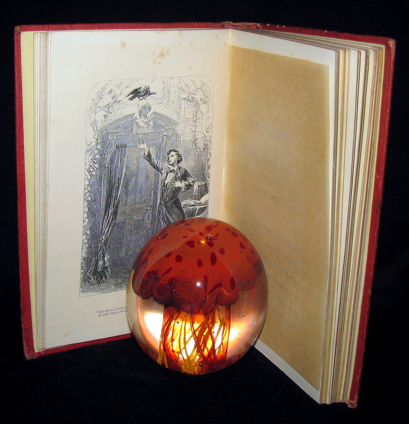 1859 Rare Book - The Poetical Works of EDGAR ALLAN POE with A Notice of his Life