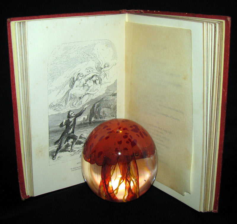 1859 Rare Book - The Poetical Works of EDGAR ALLAN POE with A Notice of his Life