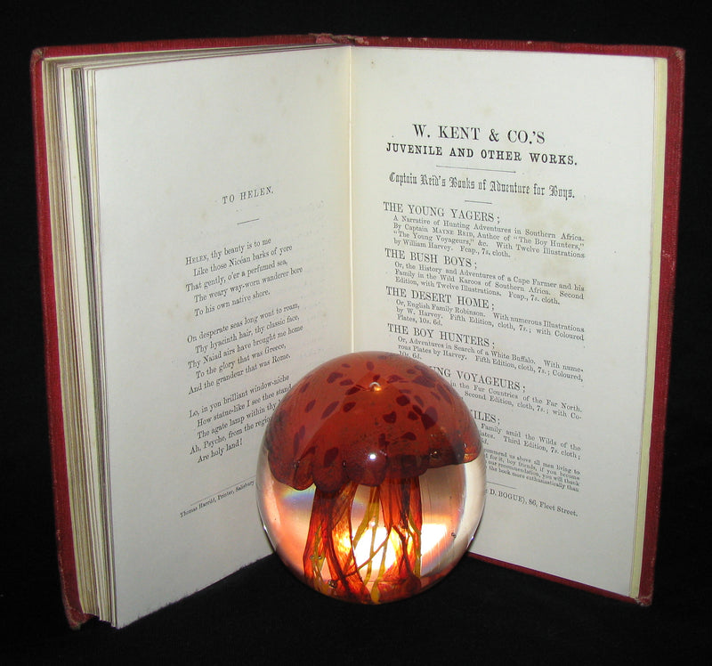 1859 Rare Book - The Poetical Works of EDGAR ALLAN POE with A Notice of his Life