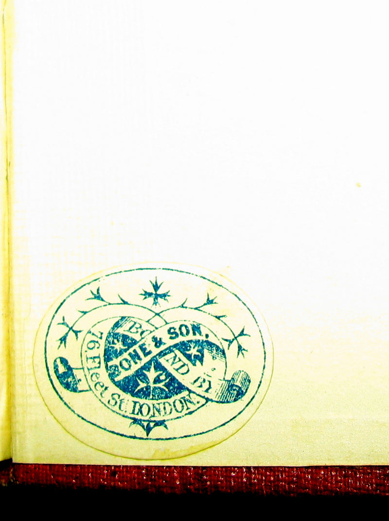 1859 Rare Book - The Poetical Works of EDGAR ALLAN POE with A Notice of his Life