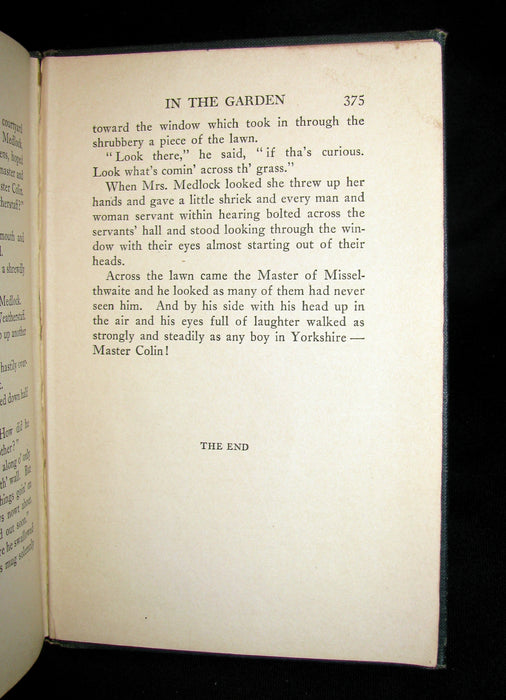 1911 Rare Book - The Secret Garden by Frances Hodgson Burnett. Second Edition.