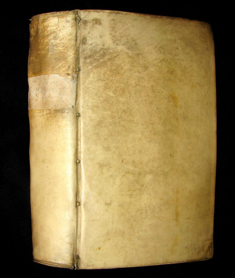 1702 Scarce Latin vellum Book - OVID Metamorphoseon - Illustrated with 16 copperplates