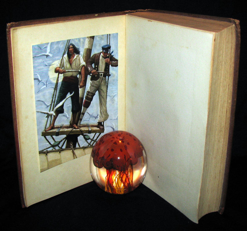 1930 Rare Book - Moby Dick or The White Whale by Herman Melville, illustrated by Mead Schaeffer