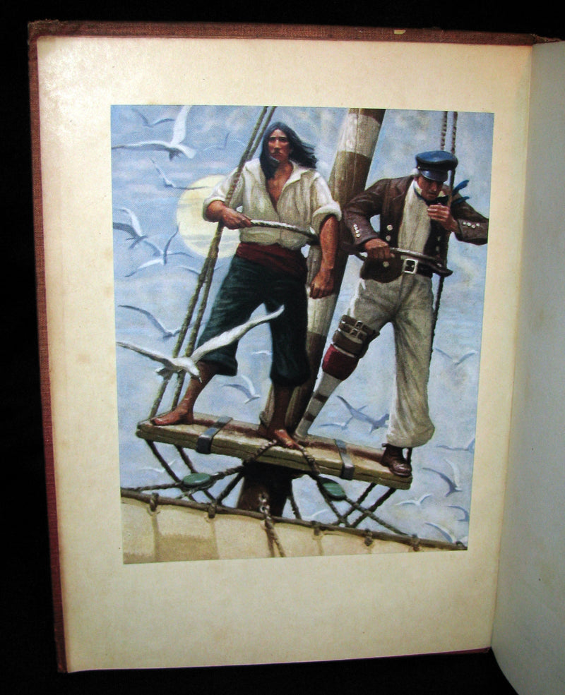 1930 Rare Book - Moby Dick or The White Whale by Herman Melville, illustrated by Mead Schaeffer