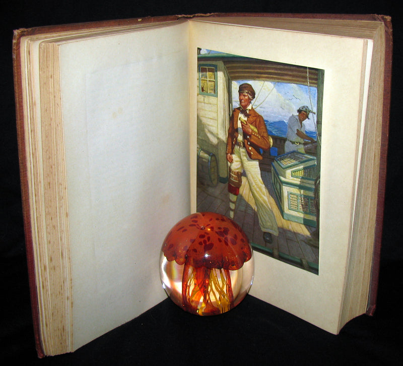 1930 Rare Book - Moby Dick or The White Whale by Herman Melville, illustrated by Mead Schaeffer