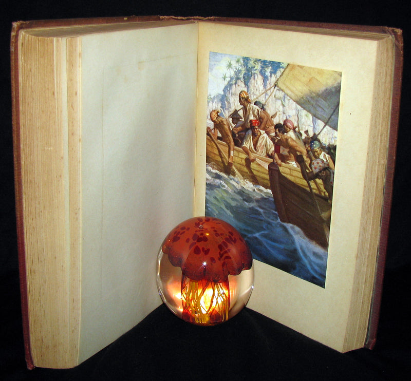 1930 Rare Book - Moby Dick or The White Whale by Herman Melville, illustrated by Mead Schaeffer