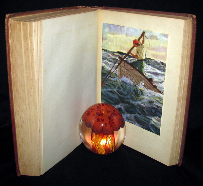 1930 Rare Book - Moby Dick or The White Whale by Herman Melville, illustrated by Mead Schaeffer