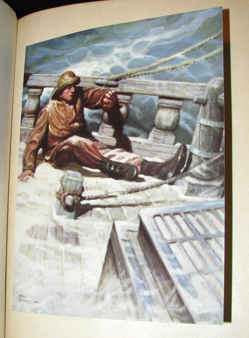 1930 Rare Book - Moby Dick or The White Whale by Herman Melville, illustrated by Mead Schaeffer