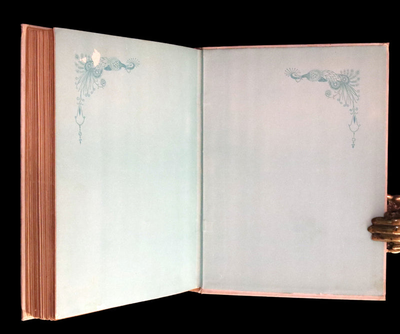 1913 Rare First Edition - Princess Badoura. A Tale from the Arabian Nights by Laurence Housman. Illustrated by Edmund Dulac.