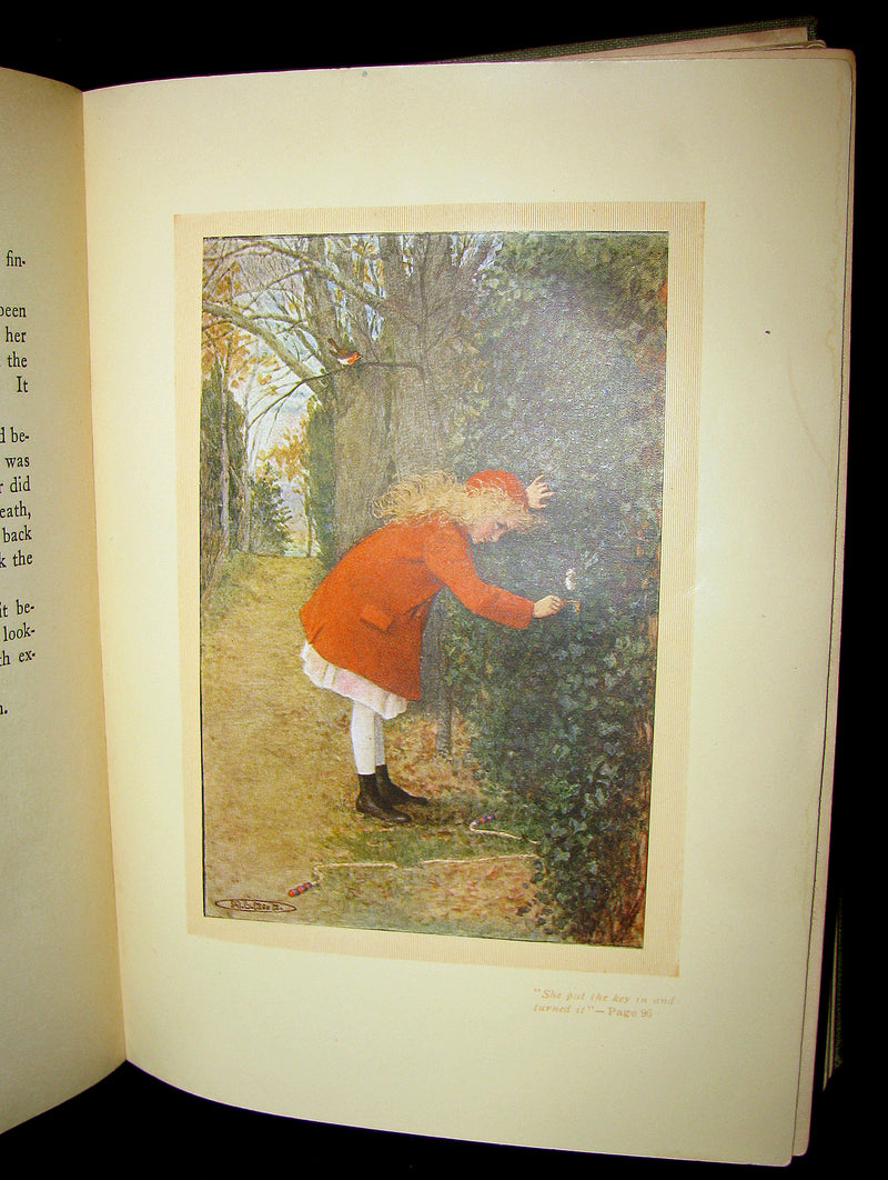 1911 Rare Book Early Edition - The Secret Garden by Frances Hodgson Burnett