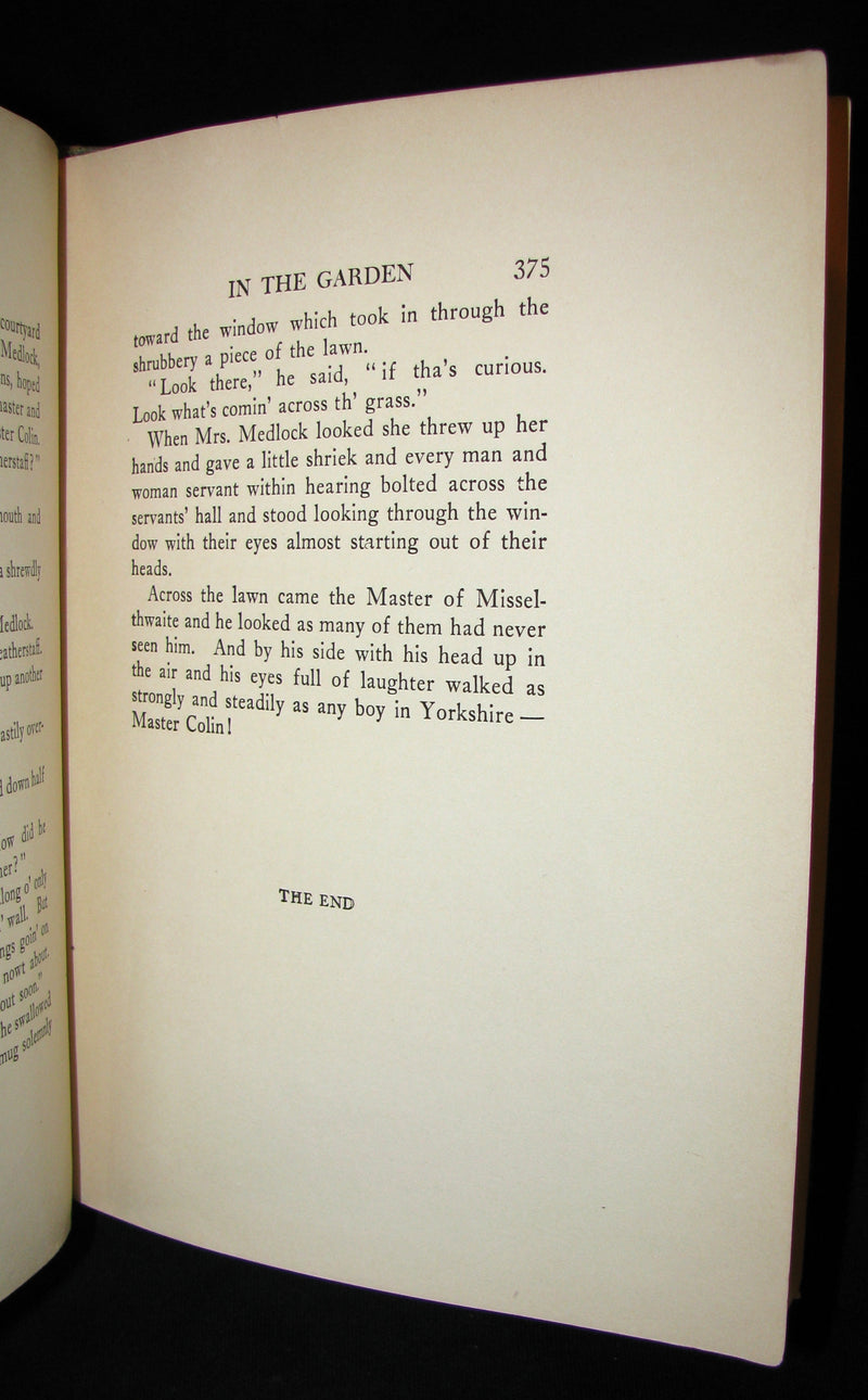 1911 Rare Book Early Edition - The Secret Garden by Frances Hodgson Burnett