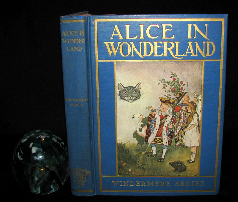 1916 Rare Windermere Edition - Alice's Adventures in Wonderland & Through the Looking-Glass