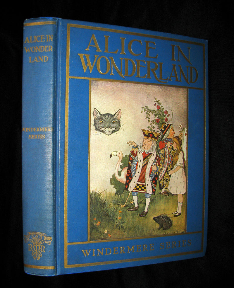 1916 Rare Windermere Edition - Alice's Adventures in Wonderland & Through the Looking-Glass