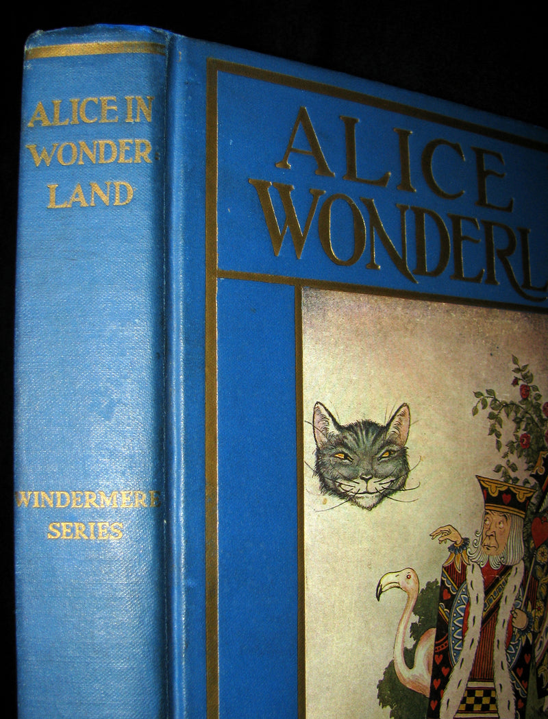 1916 Rare Windermere Edition - Alice's Adventures in Wonderland & Through the Looking-Glass