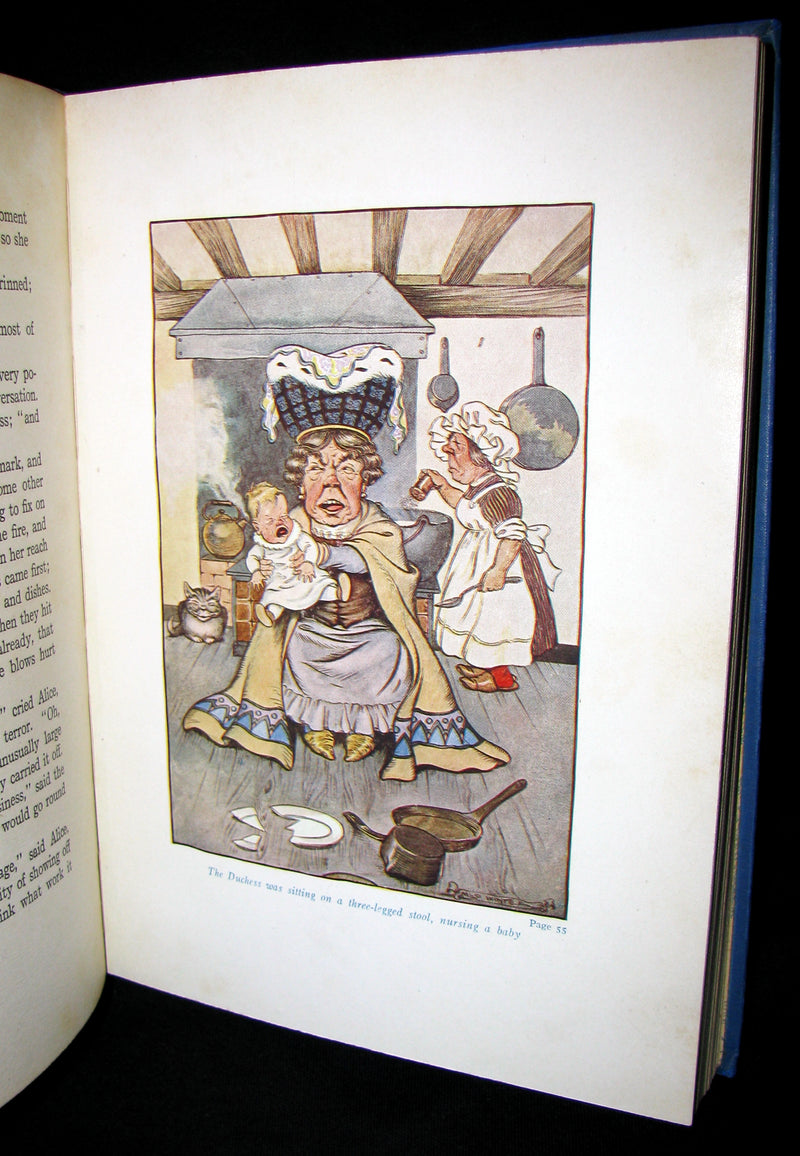 1916 Rare Windermere Edition - Alice's Adventures in Wonderland & Through the Looking-Glass