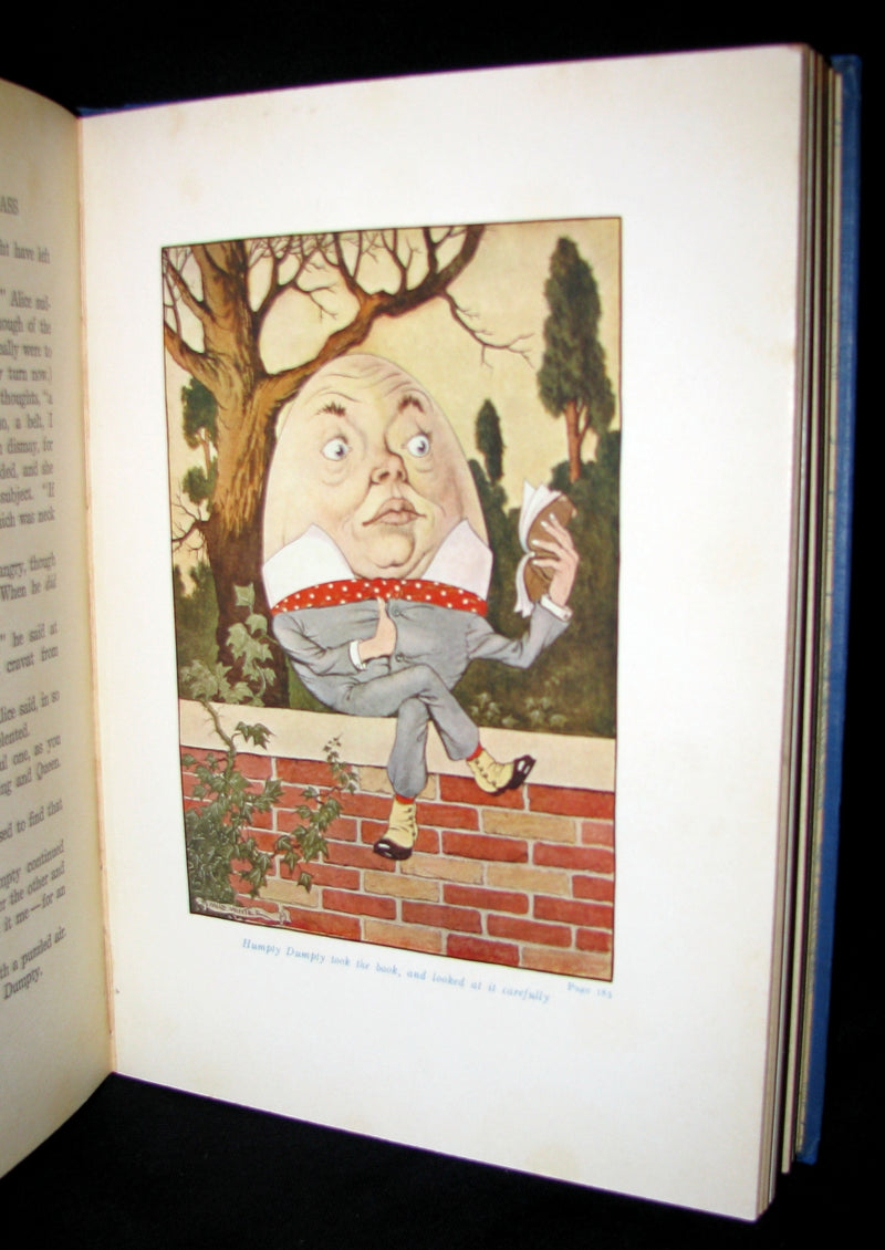 1916 Rare Windermere Edition - Alice's Adventures in Wonderland & Through the Looking-Glass