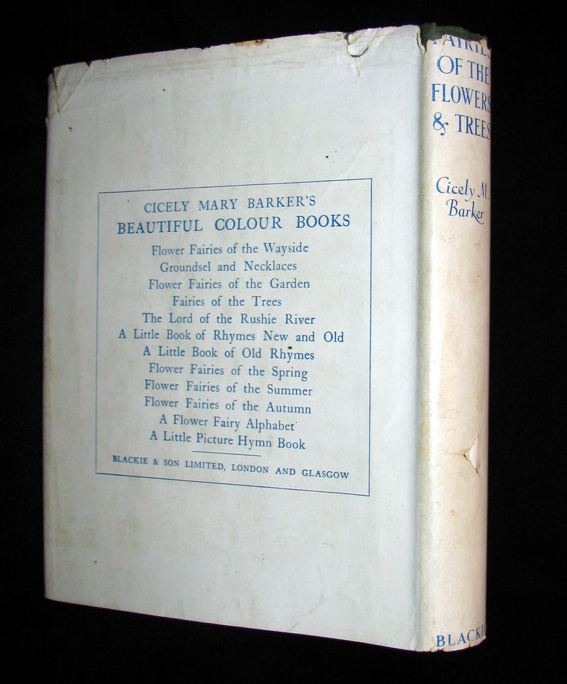1950 - Cicely Mary Barker - FAIRIES OF THE FLOWERS AND TREES - 1st Edition