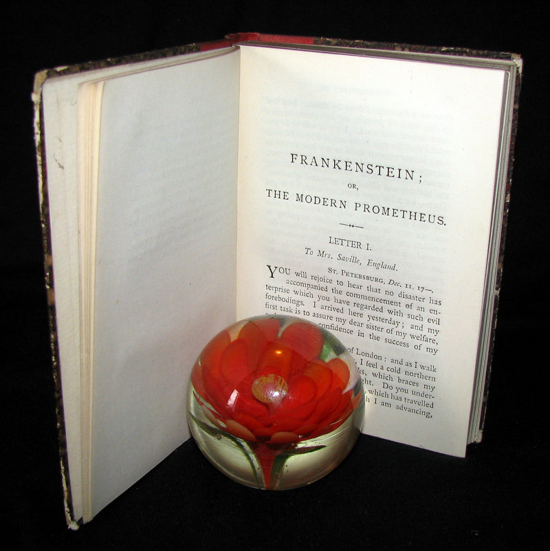 1888 Very Rare Book - FRANKENSTEIN  or, The Modern Prometheus by Mary Shelley