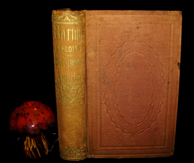 1851 Rare Book - Exquemelin -The History Of The Buccaneers Of America