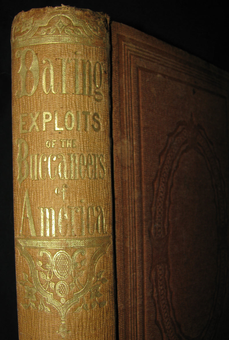 1851 Rare Book - Exquemelin -The History Of The Buccaneers Of America