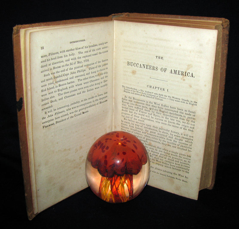 1851 Rare Book - Exquemelin -The History Of The Buccaneers Of America