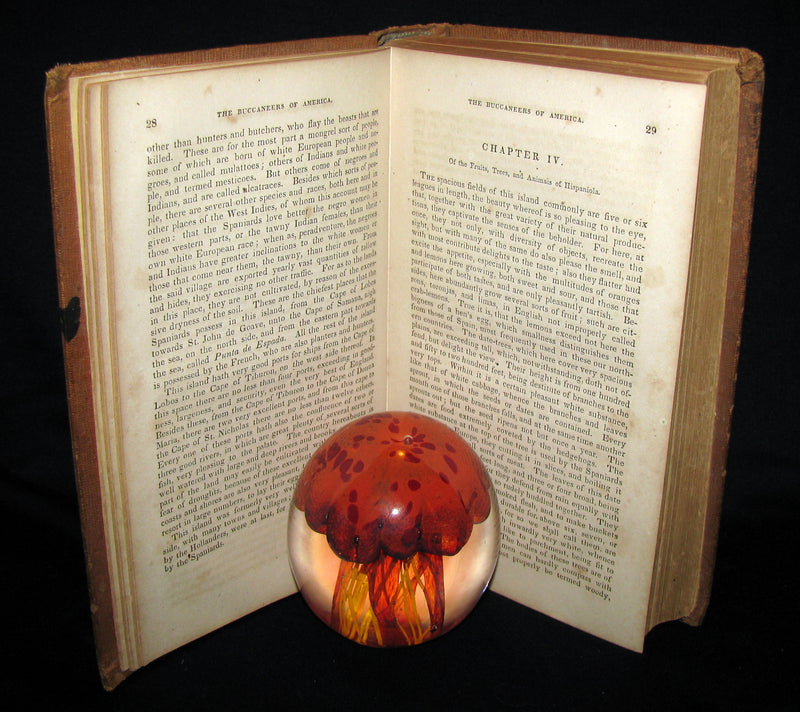 1851 Rare Book - Exquemelin -The History Of The Buccaneers Of America