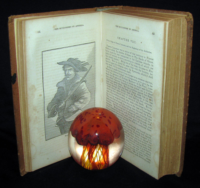 1851 Rare Book - Exquemelin -The History Of The Buccaneers Of America